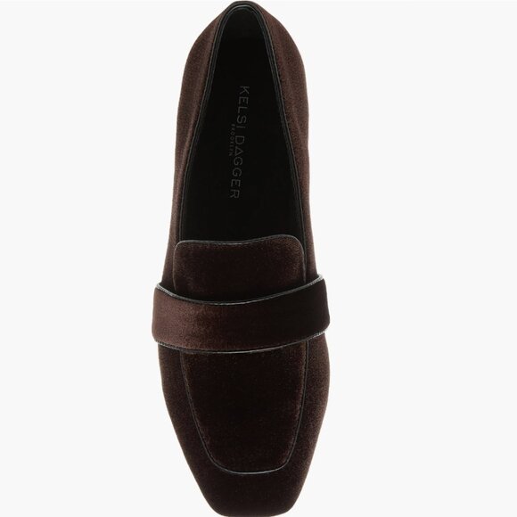 NEW KELSI DAGGER Finch Loafers in Mahogany for women 1125 4m2 - Picture 5 of 7